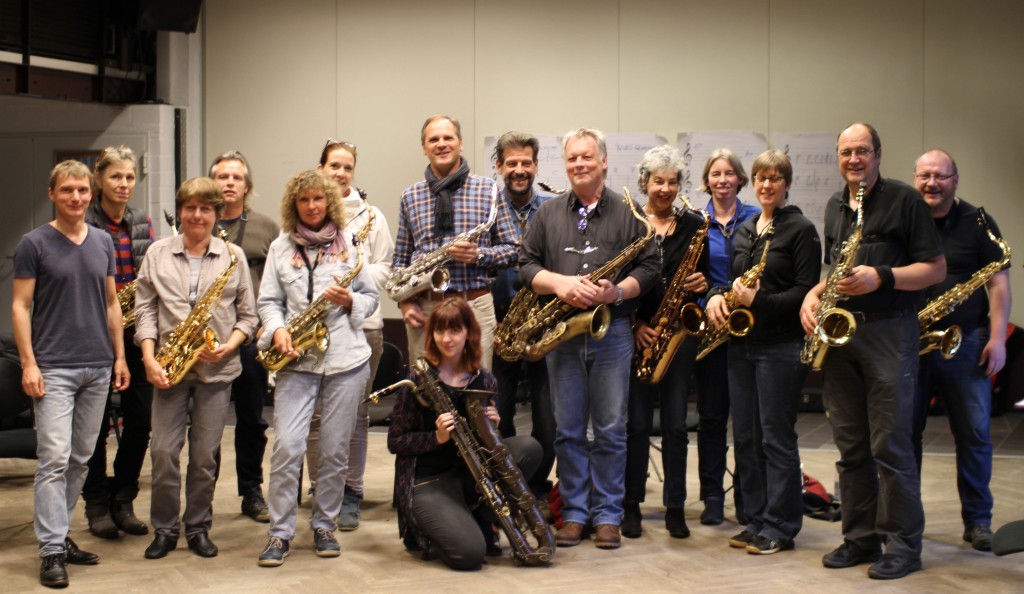 Teilnehmer Saxworkshop Timing