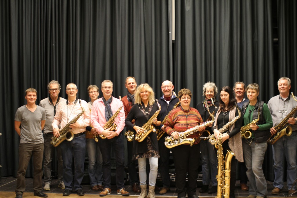 Teilnehmer Saxworkshop Blues Improvisation